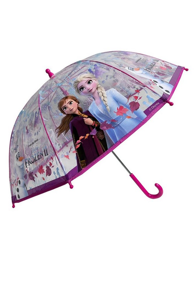 Disney Frozen Stockregenschirm Die Eiskönigin Anna Elsa Regenschirm Stock-Schirm Kuppelschirm von Disney Frozen