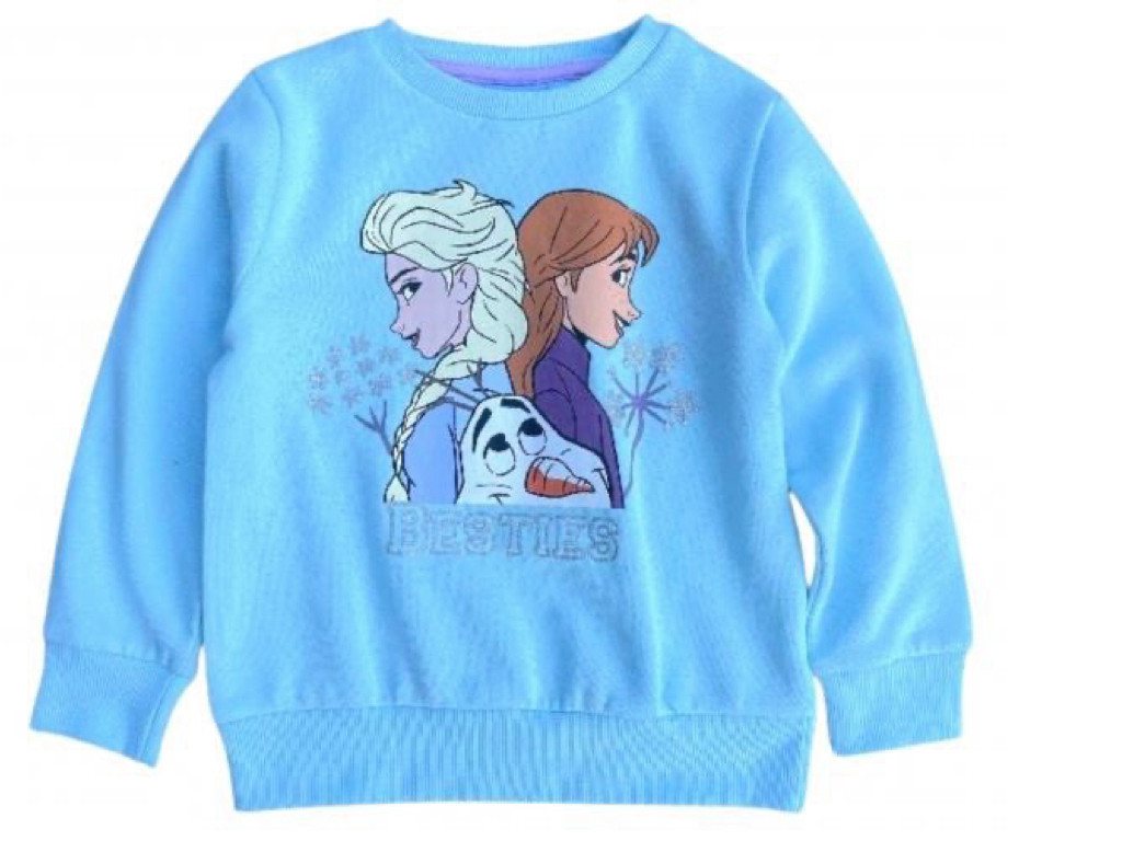 Disney Frozen Sweatshirt Die Eiskönigin Long Sleeve Pullover Pulli "Anna Elsa und Olaf" von Disney Frozen