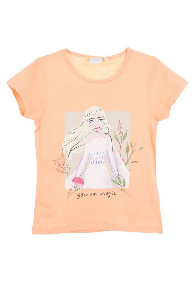 Disney Frozen T-Shirt Elsa T-Shirt Mädchen Sommer Shirt von Disney Frozen