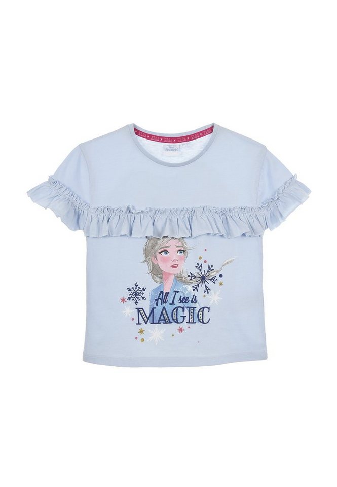 Disney Frozen T-Shirt Frozen - Die Eiskönigin T-Shirt Mädchen Sommer Shirt von Disney Frozen