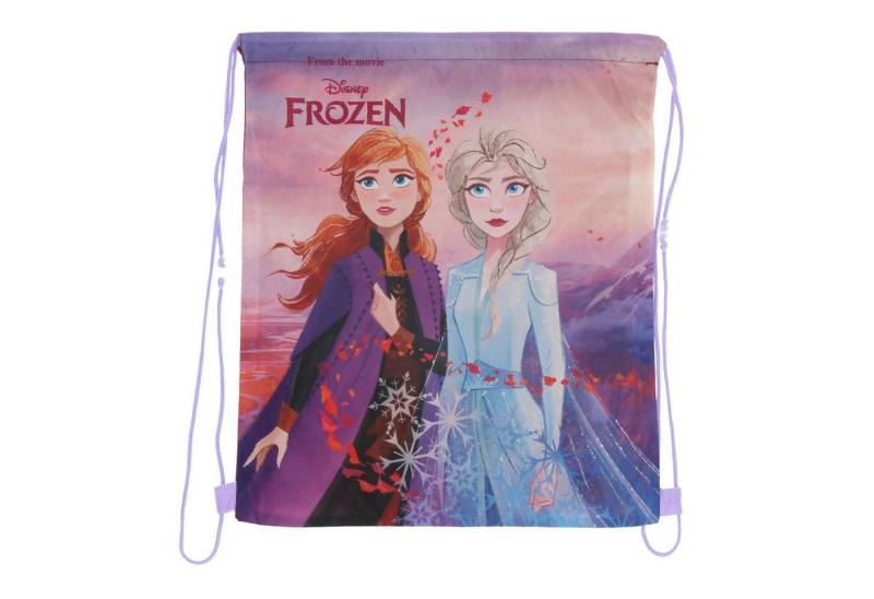 Disney Frozen Turnbeutel Gymbag für Mädchen für Alltag und Aktivitäten 35 × 40 cm von Disney Frozen