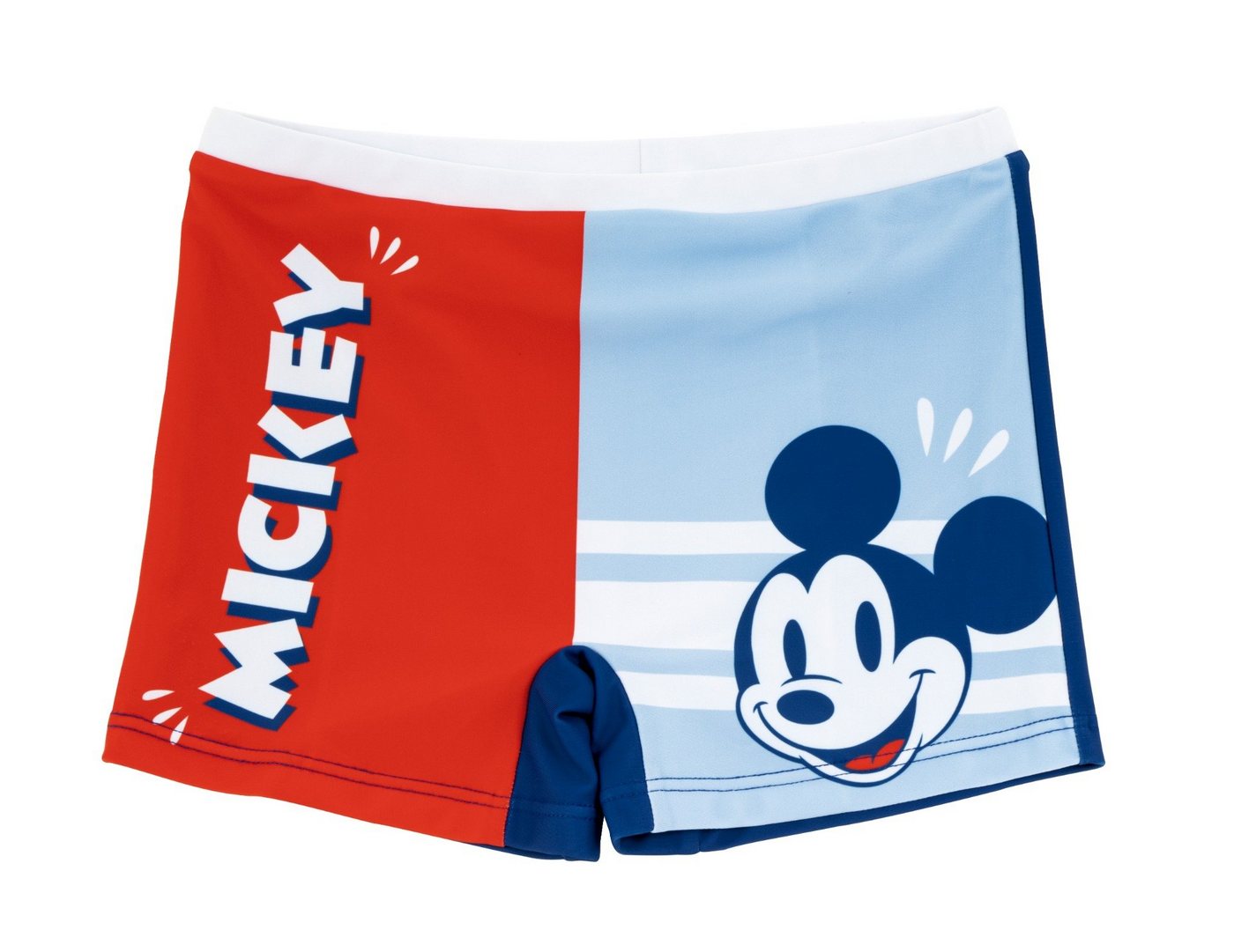 Disney Mickey Mouse Badepants Mickey Maus Jungen Kinder Badehose Gr. 104 bis 128 von Disney Mickey Mouse