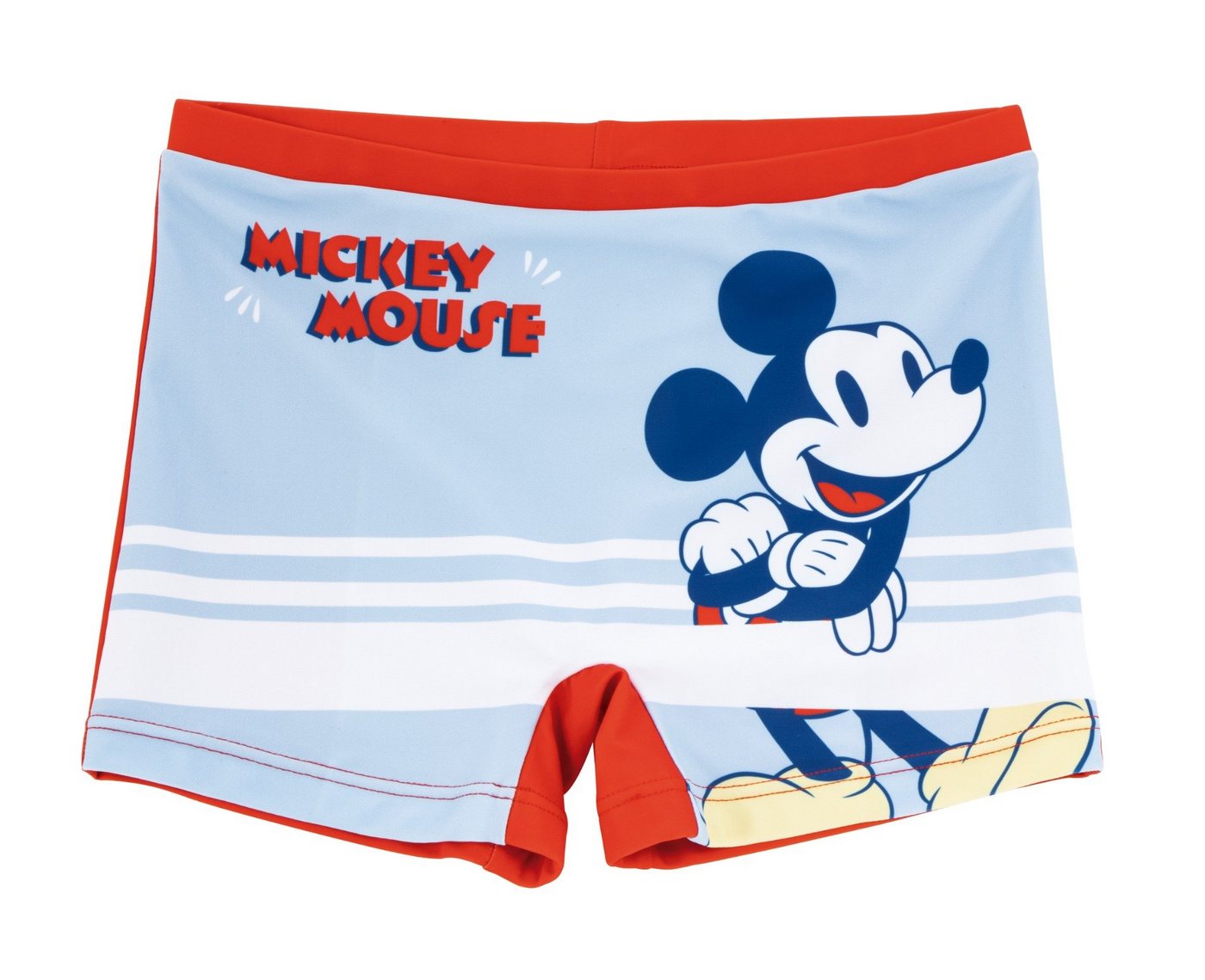 Disney Mickey Mouse Badepants Mickey Maus Jungen Kinder Badehose Gr. 104 bis 128 von Disney Mickey Mouse