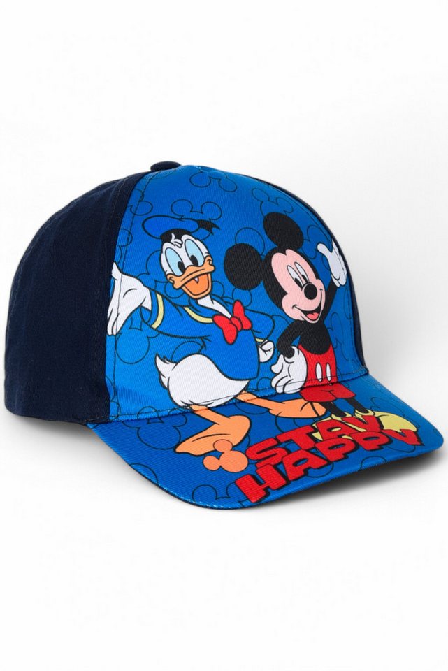 Disney Mickey Mouse Baseball Cap Mickey Maus & Donald Duck Jungen Sommerkappe Größe 52-54 cm von Disney Mickey Mouse