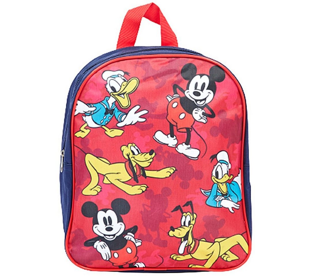 Disney Mickey Mouse Kindergartentasche Micky Maus und Freunde, für Jungen Kinderrucksack 30 cm von Disney Mickey Mouse