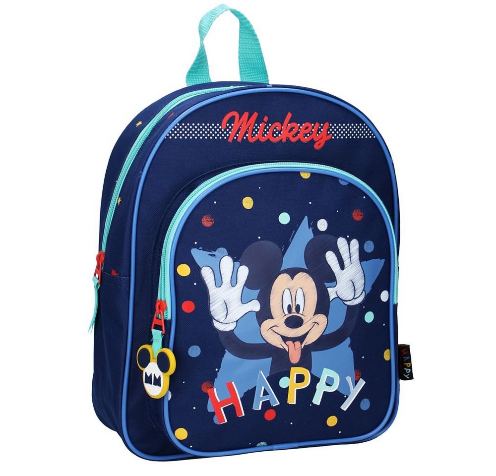 Disney Mickey Mouse Kinderrucksack Kinder Rucksack Happy 31 x 25 x 9 cm Micky Maus Mickey Mouse von Disney Mickey Mouse