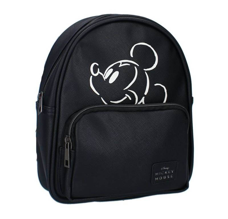 Disney Mickey Mouse Kinderrucksack Damen-Rucksack Klein PU Leder Disney Mickey Mouse 26 x 22 x 8 cm von Disney Mickey Mouse