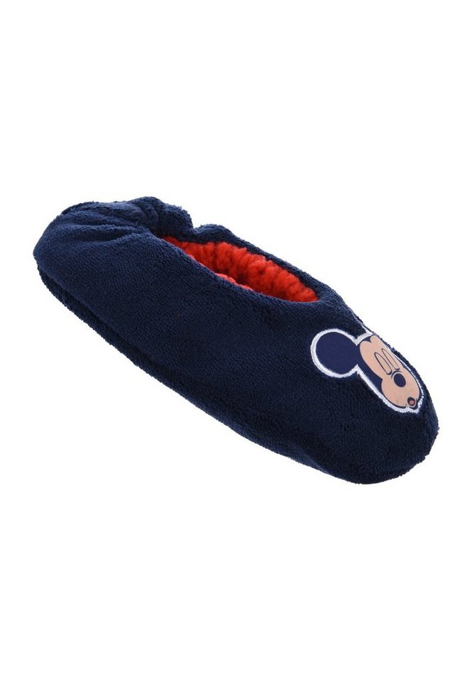 Disney Mickey Mouse Mickey Kinder Jungen Hausschuhe Schlappen Pantoffeln warm gefüttert Plüsch Hausschuhe von Disney Mickey Mouse