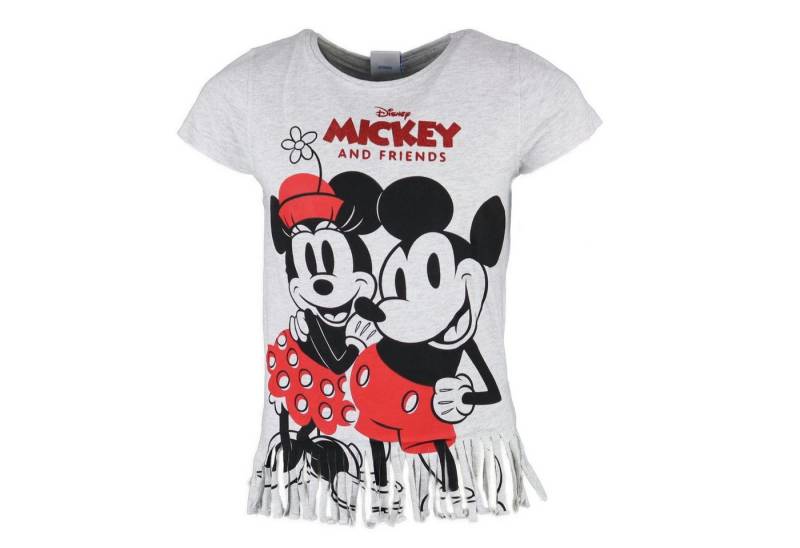 Disney Mickey Mouse Print-Shirt Minnie und Mickey Maus Jugend Mädchen T-Shirt Gr. 134 bis 164 von Disney Mickey Mouse