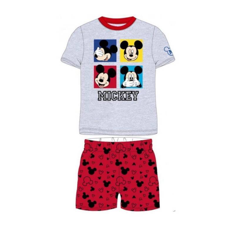 Disney Mickey Mouse Pyjama Kurzerr Pyjama für Jungen "Mickey ", Mickey and Friends, Größen (Set, 2 tlg) von Disney Mickey Mouse