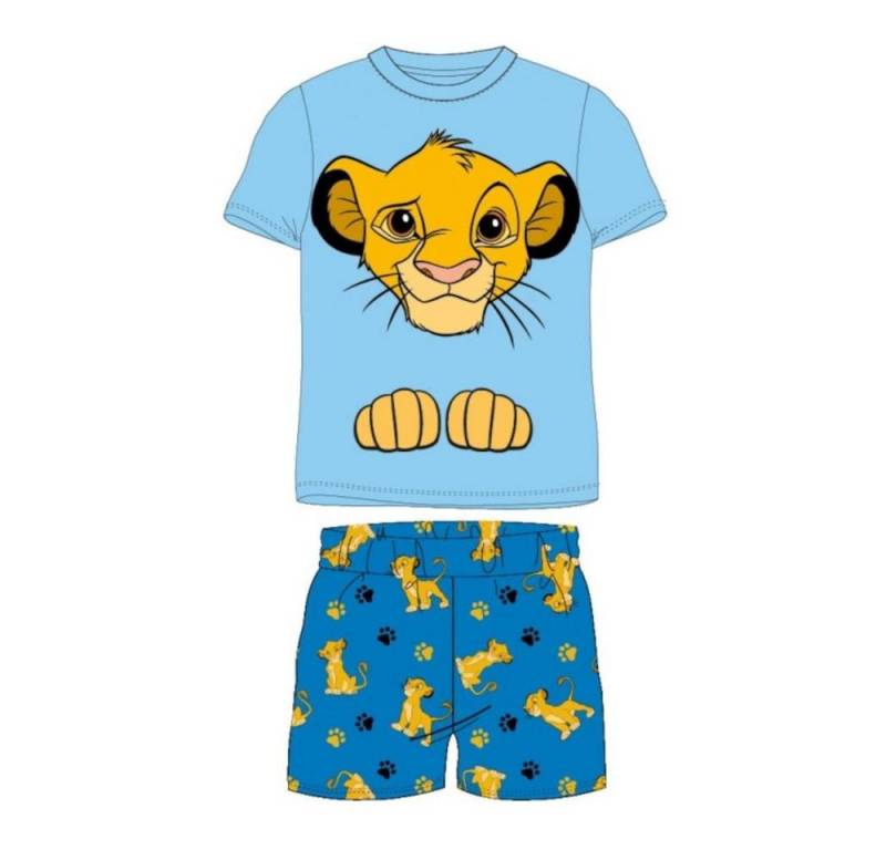 Disney Mickey Mouse Pyjama Kurzerr Pyjama für Jungen "Simba-Motiv", König der Löwen, Größen (Set, 2 tlg) von Disney Mickey Mouse