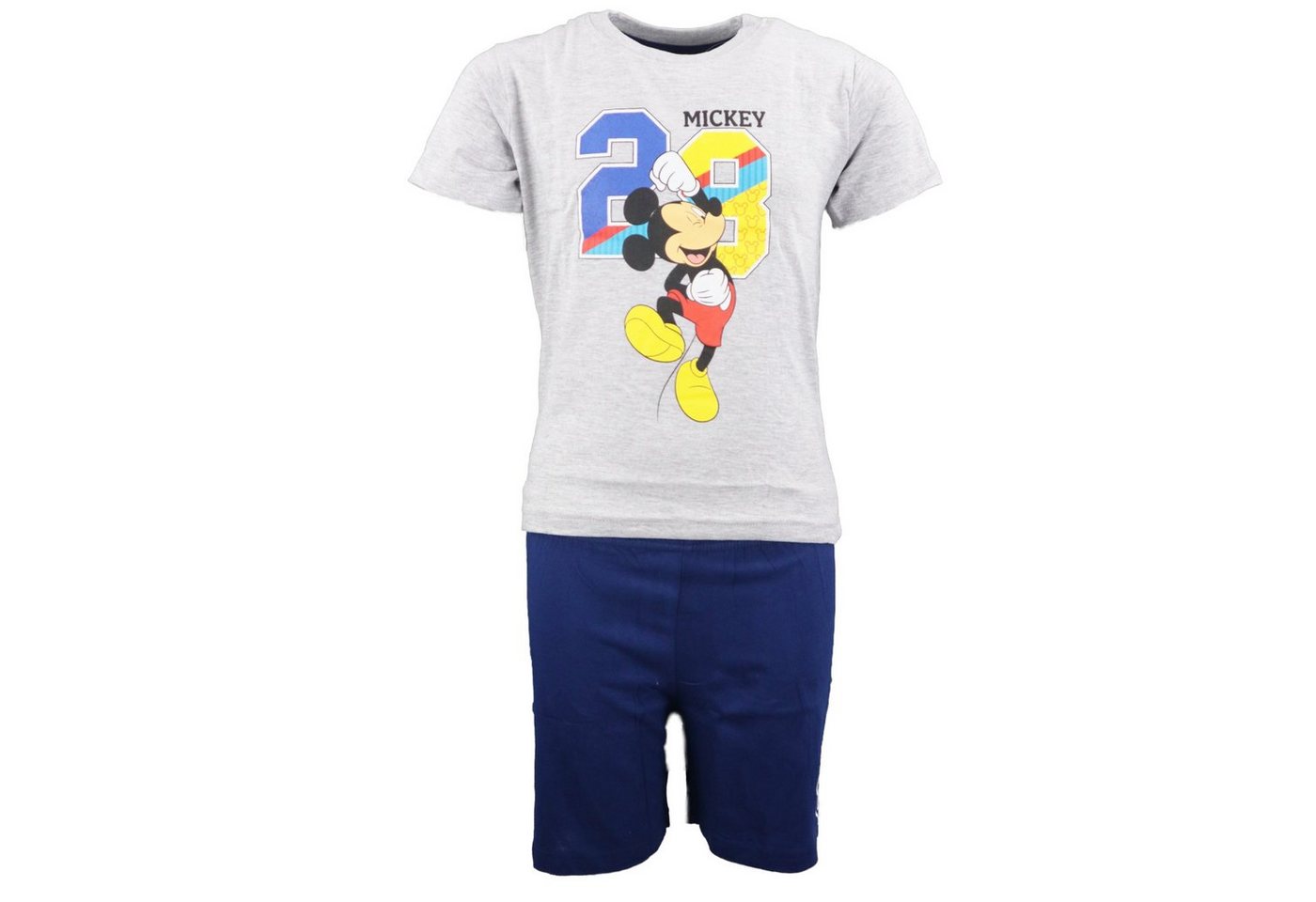 Disney Mickey Mouse Schlafanzug Mickey Maus Jungen Kinder Pyjama Gr. 98 bis 128 von Disney Mickey Mouse