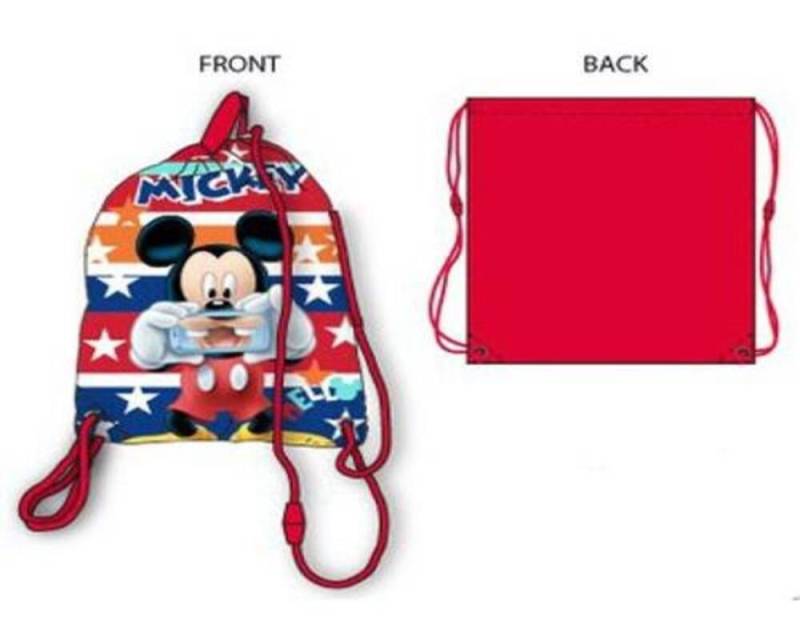 Disney Mickey Mouse Sporttasche Disney Mickey Sporttasche Turnbeutel 100% Polyester (1-tlg) von Disney Mickey Mouse