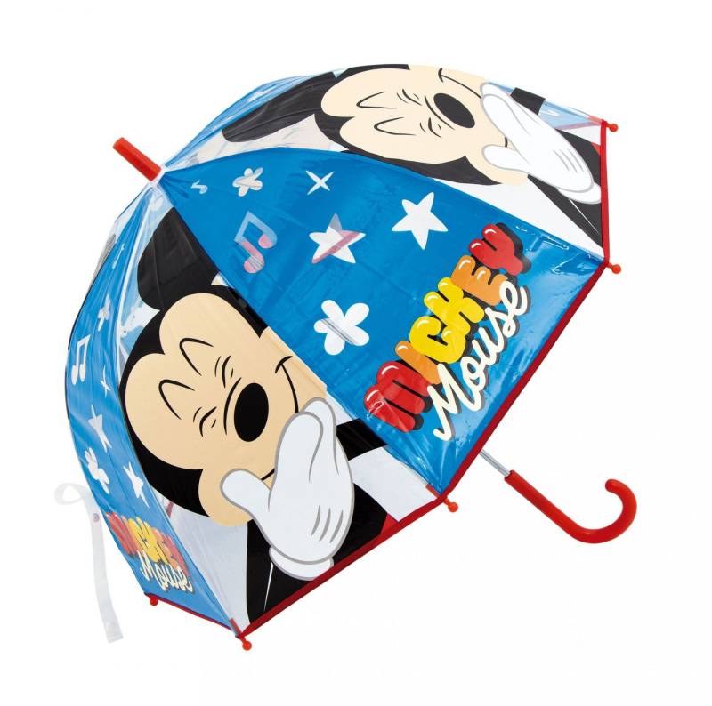 Disney Mickey Mouse Stockregenschirm Mickey Maus, Kinder Regenschirm Kuppelschirm Ø 68 von Disney Mickey Mouse