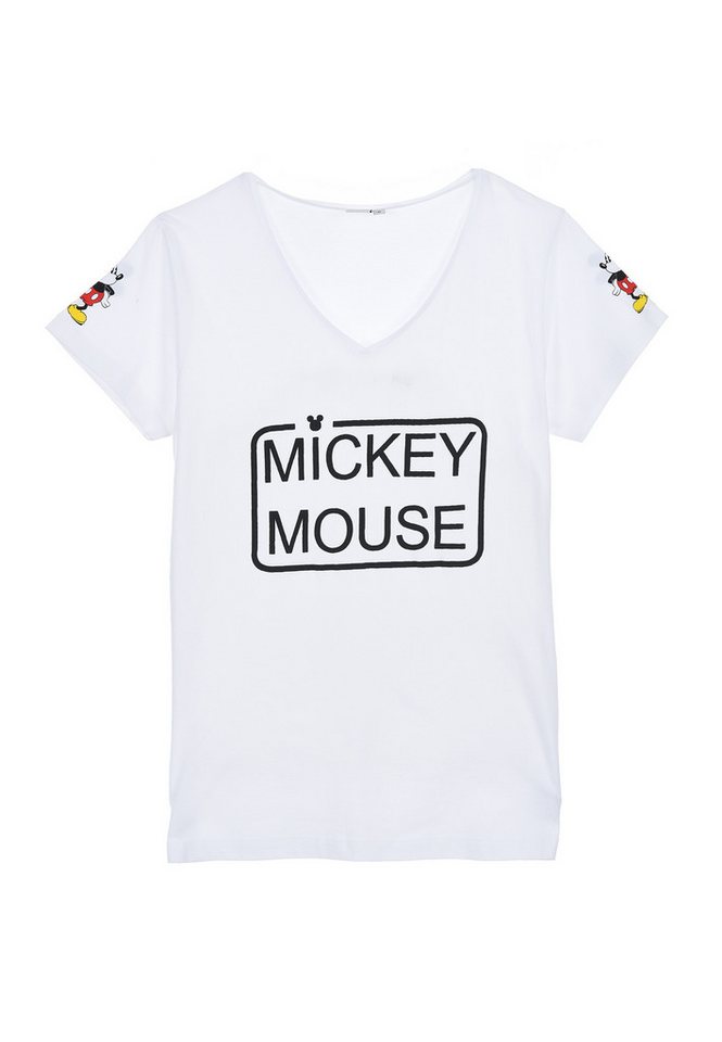 Disney Mickey Mouse T-Shirt Mickey Mouse T-Shirt Herren Oberteil von Disney Mickey Mouse