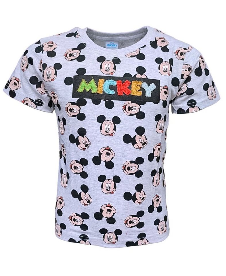 Disney Mickey Mouse T-Shirt Micky Maus Jungen Kurzarmshirt Gr. 98 - 128 cm von Disney Mickey Mouse