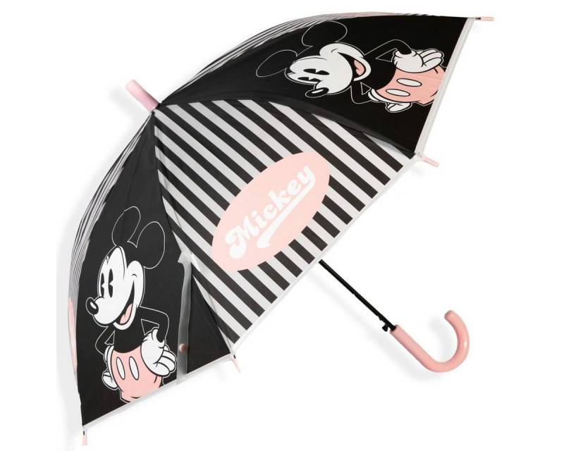 Disney Mickey Mouse Taschenregenschirm Bubble Regenschirm Mickey Mouse Good day Blau Ø 76 cm von Disney Mickey Mouse