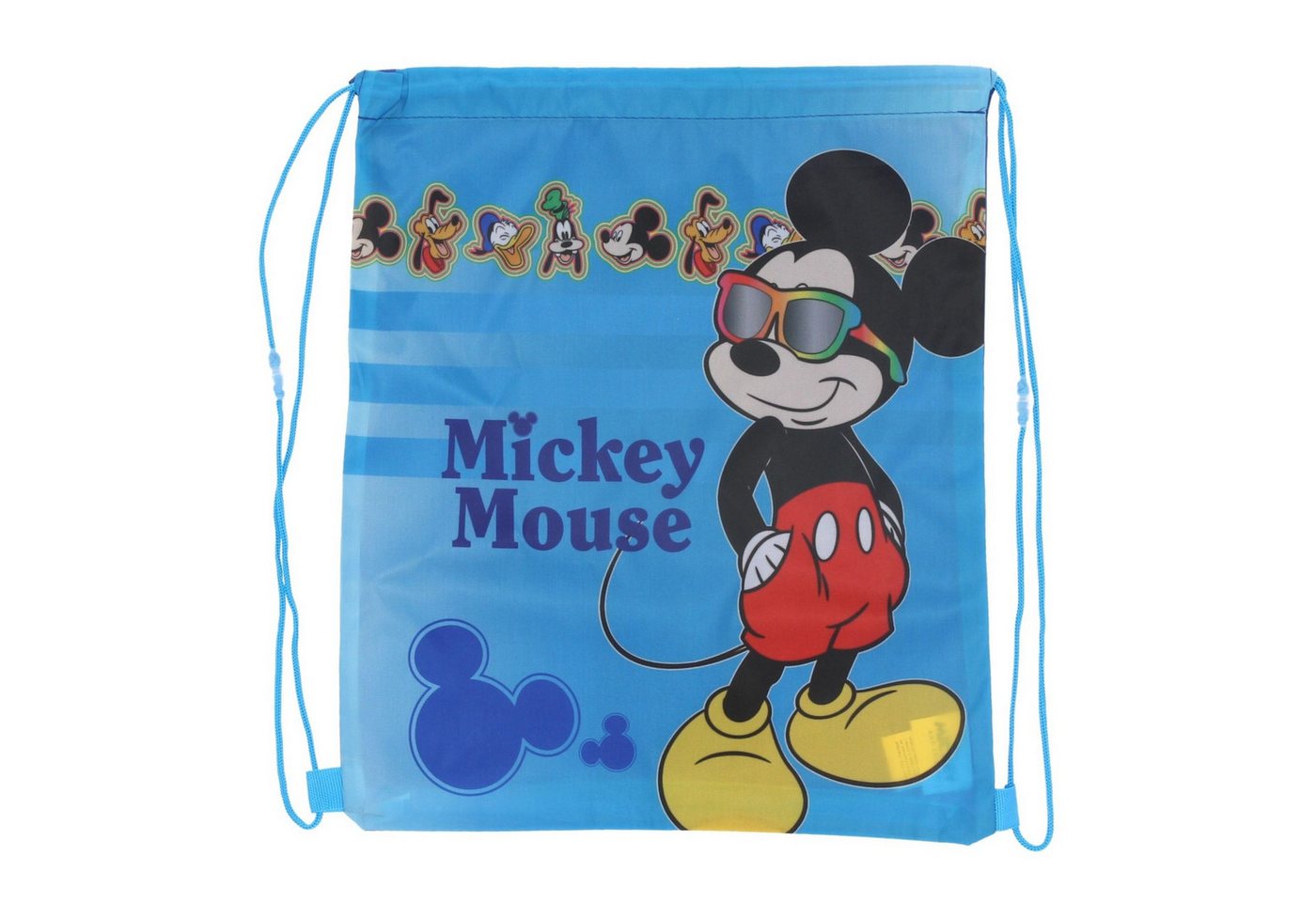 Disney Mickey Mouse Turnbeutel Gymbag für Jungen und Mädchen für Alltag und Aktivitäten 35 × 40 cm von Disney Mickey Mouse