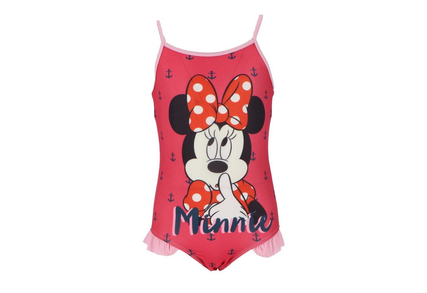 Disney Minnie Mouse Badeanzug Disney Minnie Maus Kinder Mädchen Badeanzug Gr. 98 bis 128 von Disney Minnie Mouse