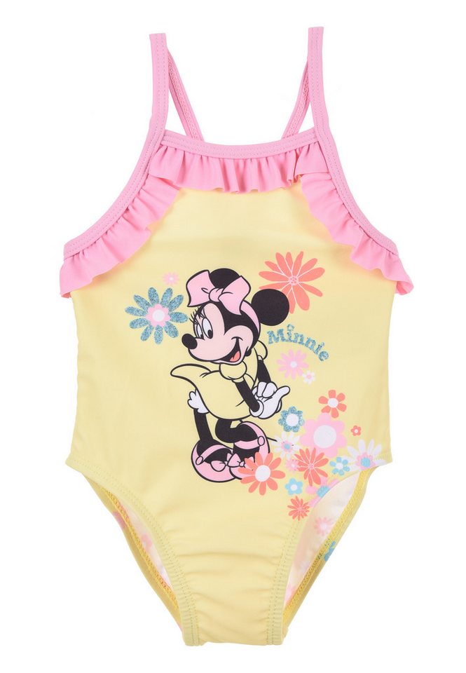 Disney Minnie Mouse Badeanzug Mädchen Bademode Kinder Mini Maus von Disney Minnie Mouse