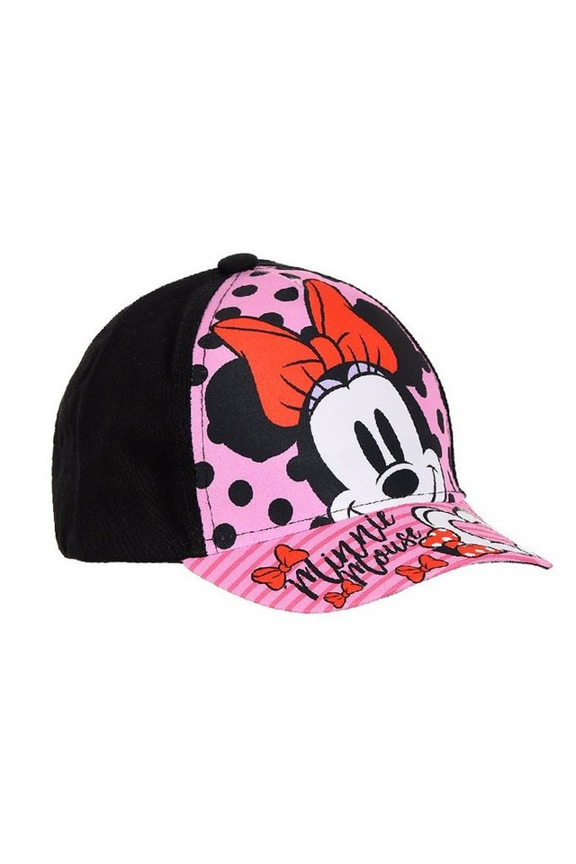 Disney Minnie Mouse Baseball Cap Minnie Maus Classic Mädchen Basecap Kappe Gr. 52 bis 54 von Disney Minnie Mouse