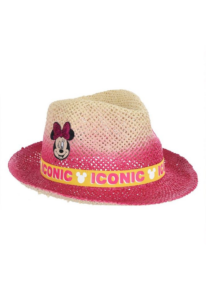 Disney Minnie Mouse Baseball Cap Kinder Stroh-Hut von Disney Minnie Mouse