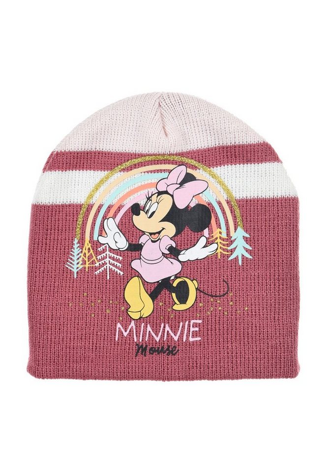 Disney Minnie Mouse Beanie Baby Mädchen Winter-Mütze Beanie von Disney Minnie Mouse