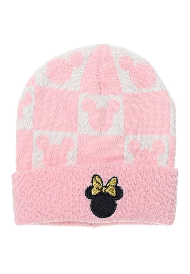 Disney Minnie Mouse Beanie Kinder Mädchen Winter-Mütze von Disney Minnie Mouse