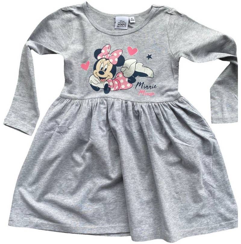 Disney Minnie Mouse Jerseykleid Mädchen Kleid Minni Maus Kinder Sommerkleid 3 - 8 Jahre Minnie Mouse Mädchenbekleidung von Disney Minnie Mouse