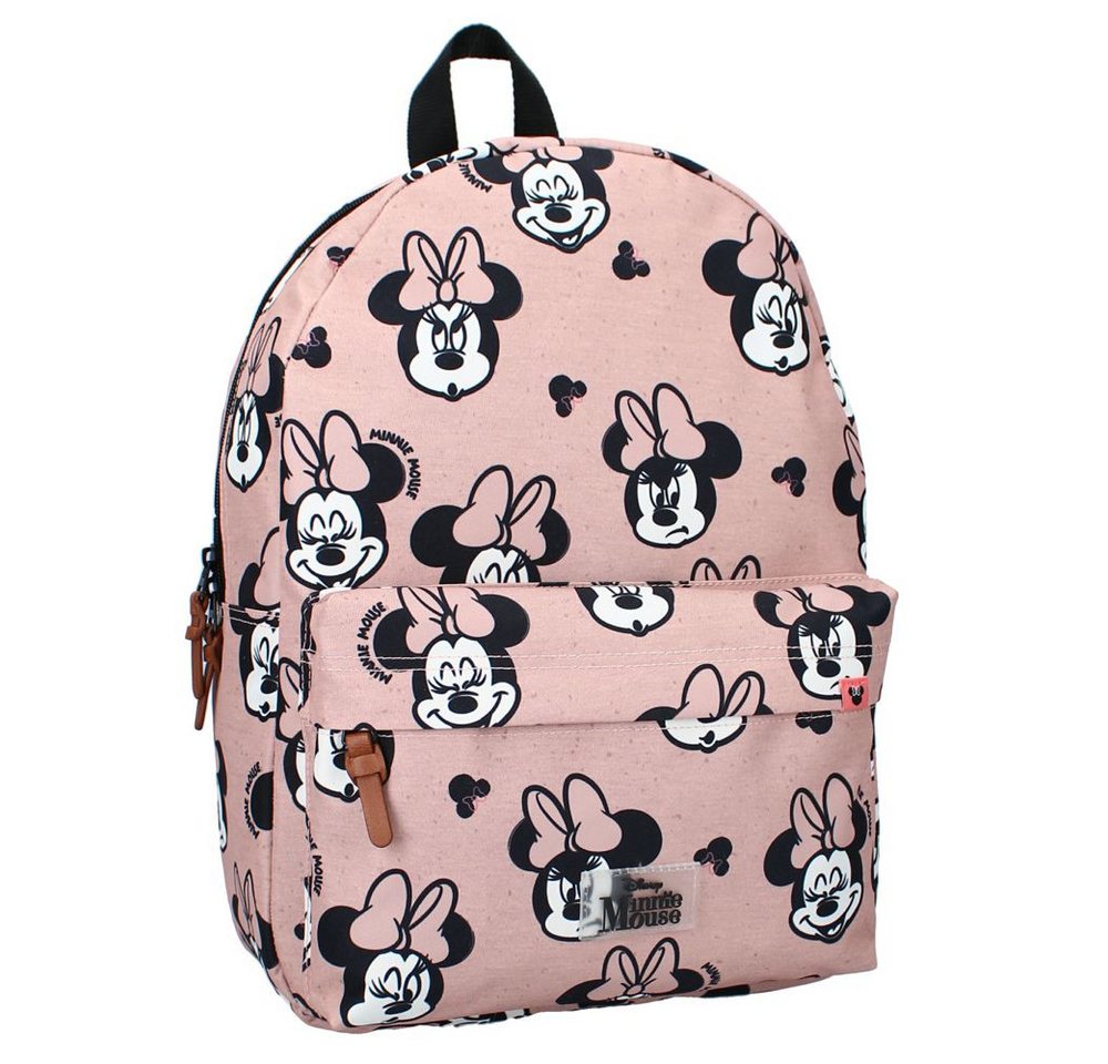 Disney Minnie Mouse Kinderrucksack Kinder Schul-Rucksack rosa Minnie Mouse Maus 37 x 30 x 14 cm von Disney Minnie Mouse