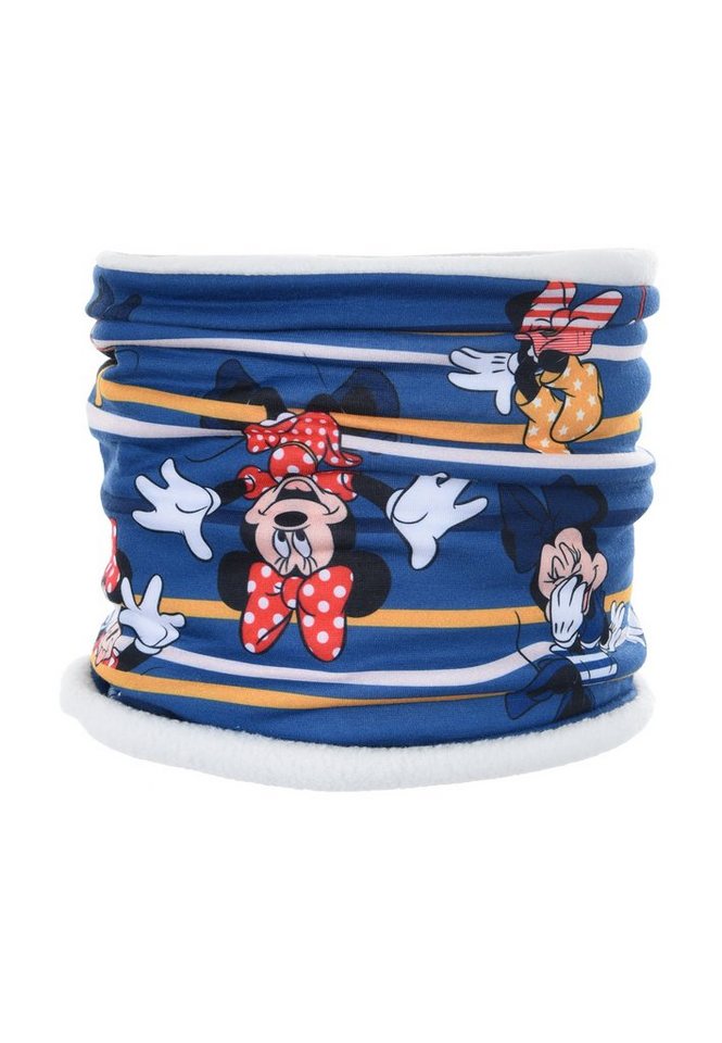 Disney Minnie Mouse Loop Kinder Mädchen Winter-Schal Schlauch-Schal, Mini Maus von Disney Minnie Mouse