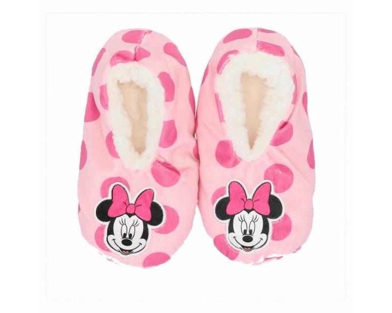 Disney Minnie Mouse Minnie Maus Kinder-Hausschuhe Bequeme Pantoffeln für Zuhause Hausschuh von Disney Minnie Mouse