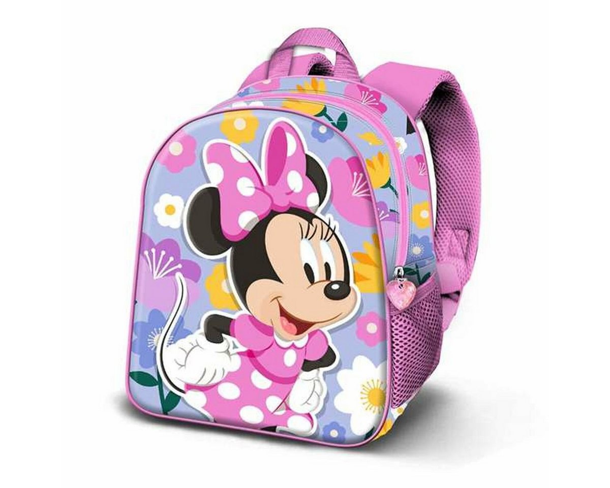 Disney Minnie Mouse Rucksack Kinder Rucksack 3D mit Rädern Minnie Mouse Spring Rosa von Disney Minnie Mouse