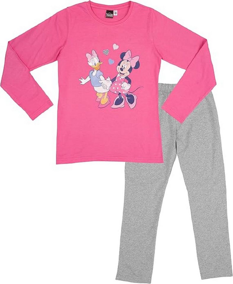 Disney Minnie Mouse Schlafanzug Langarm – Bequemer Pyjama für Mädchen von Disney Minnie Mouse
