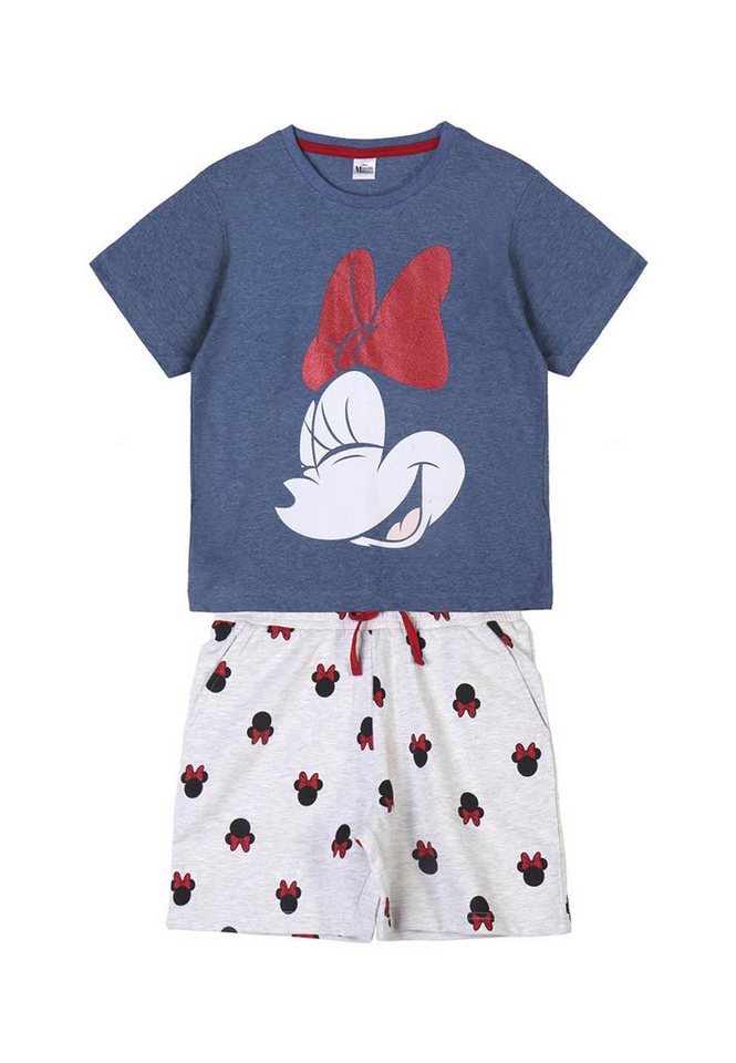 Disney Minnie Mouse Shorty Kinder Mädchen Pyjama Schlaf-set (2 tlg) von Disney Minnie Mouse