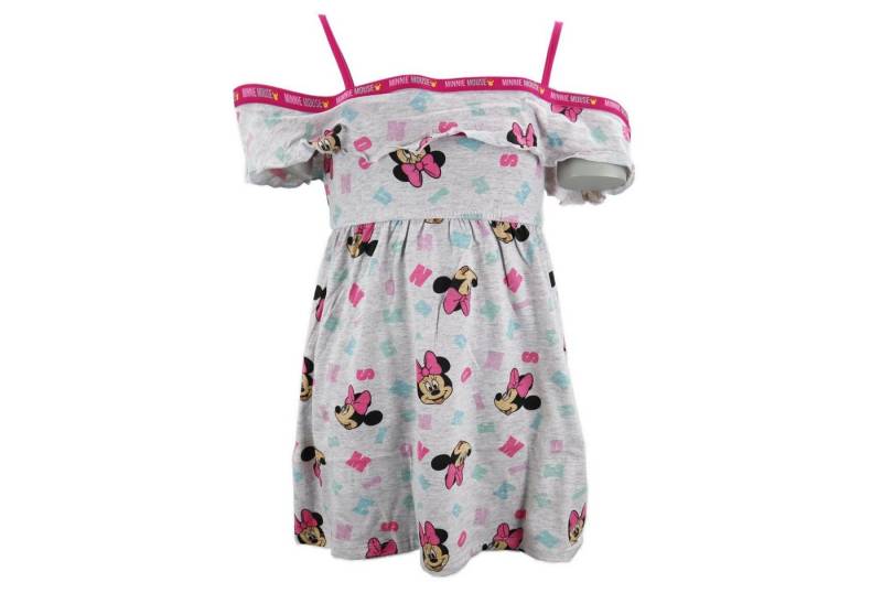 Disney Sommerkleid Disney Minnie Maus Kinder Mädchen kurzarm Kleid Gr. 104 bis 134 von Disney
