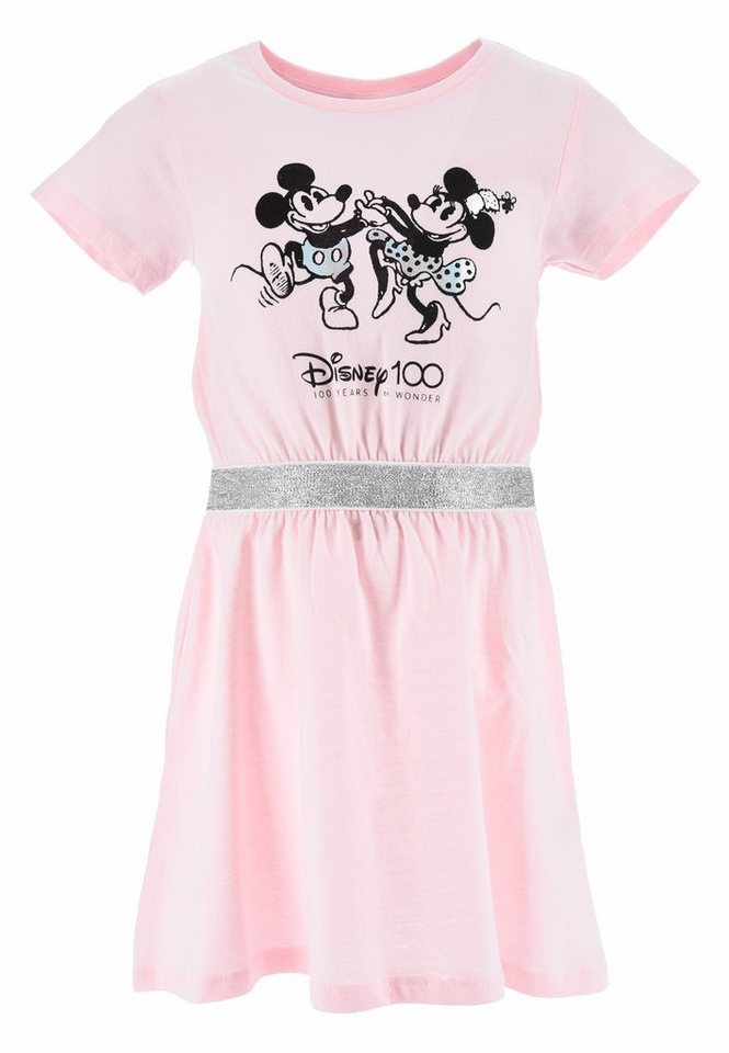 Disney Minnie Mouse Sommerkleid Retro Mädchen kurzarm Sommer-Kleid Strand-Kleid von Disney Minnie Mouse