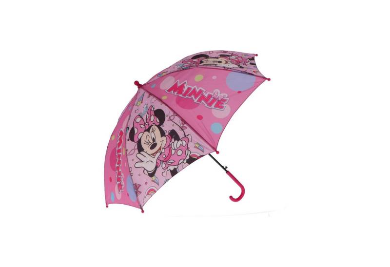 Disney Minnie Mouse Stockregenschirm Regenschirm Ø 78 cm für kleinen Regenzauber von Disney Minnie Mouse