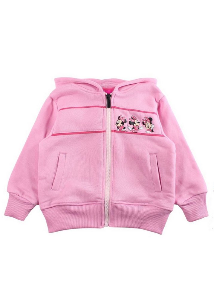 Disney Minnie Mouse Sweatjacke Kinder Hoodie mit Kapuze – weiche Sweatjacke für Mädchen von Disney Minnie Mouse