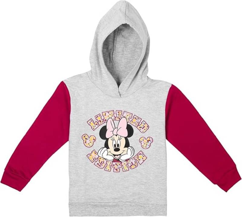 Disney Minnie Mouse Sweatshirt Kapuzenpullover aus Baumwolle – Stylischer Hoodie für Mädchen von Disney Minnie Mouse