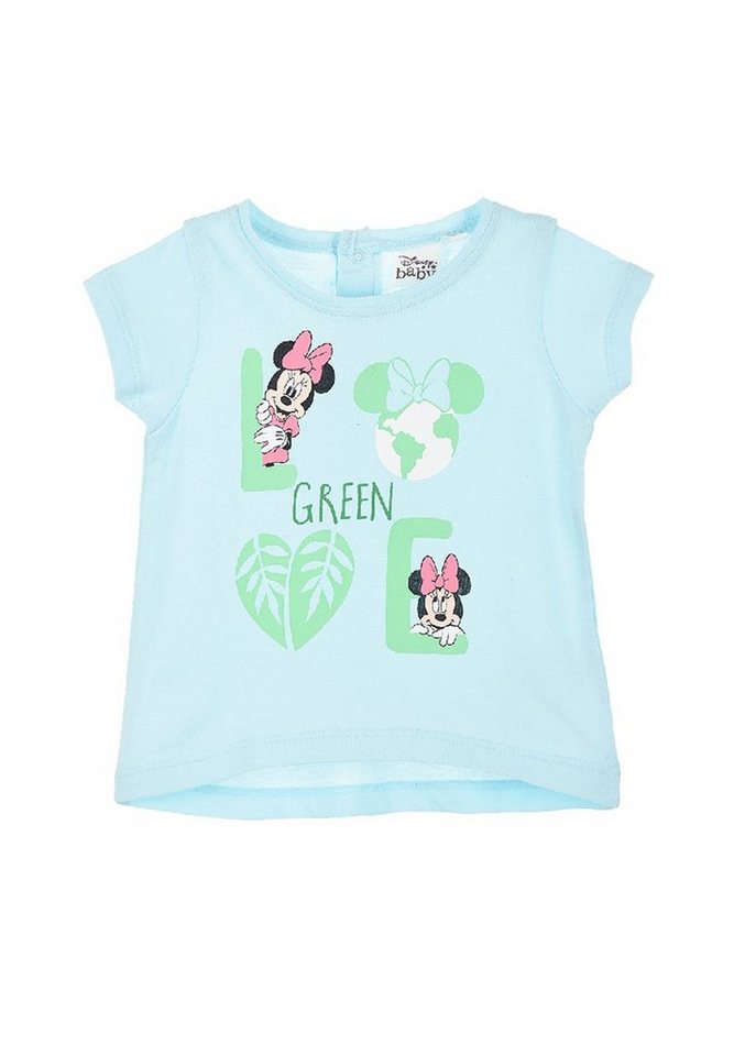Disney Minnie Mouse T-Shirt Baby Mädchen Kurzarm-Shirt Oberteil von Disney Minnie Mouse