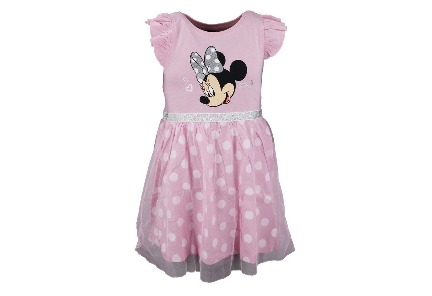 Disney Minnie Mouse Tüllkleid Disney Minnie Maus Mädchen Kinder Kleid Gr. 104 bis 134 von Disney Minnie Mouse