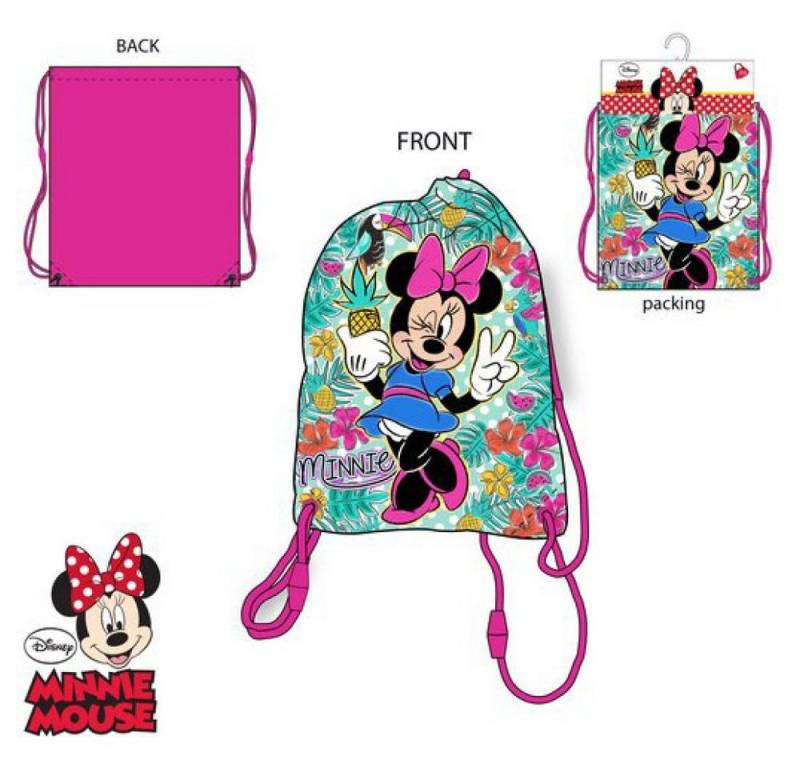 Disney Minnie Mouse Turnbeutel Disney Minni Sporttasche Turnbeutel 100% Polyester (1-tlg) von Disney Minnie Mouse