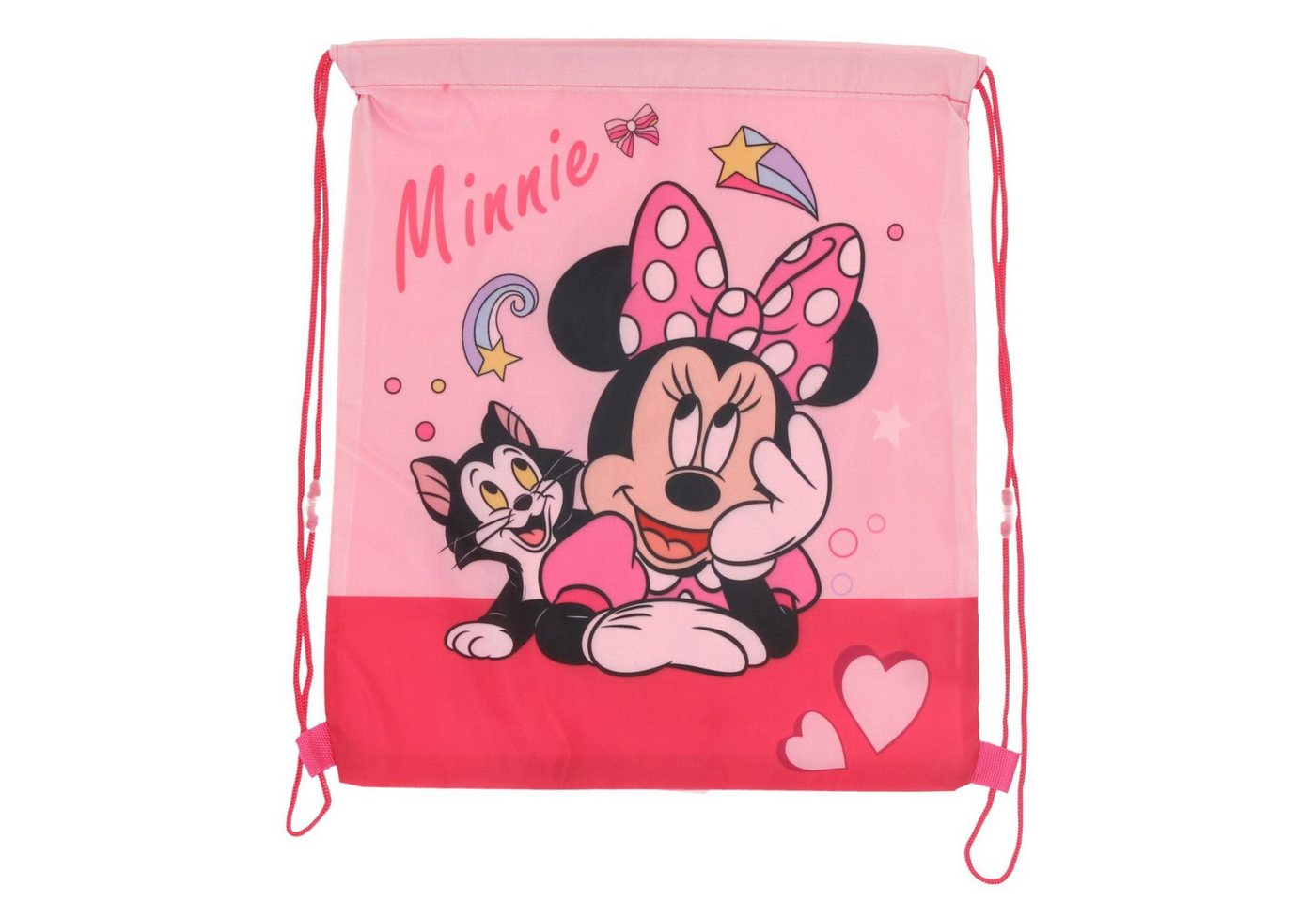 Disney Minnie Mouse Turnbeutel Gymbag für Mädchen Alltag und Aktivitäten 35 × 40 cm von Disney Minnie Mouse