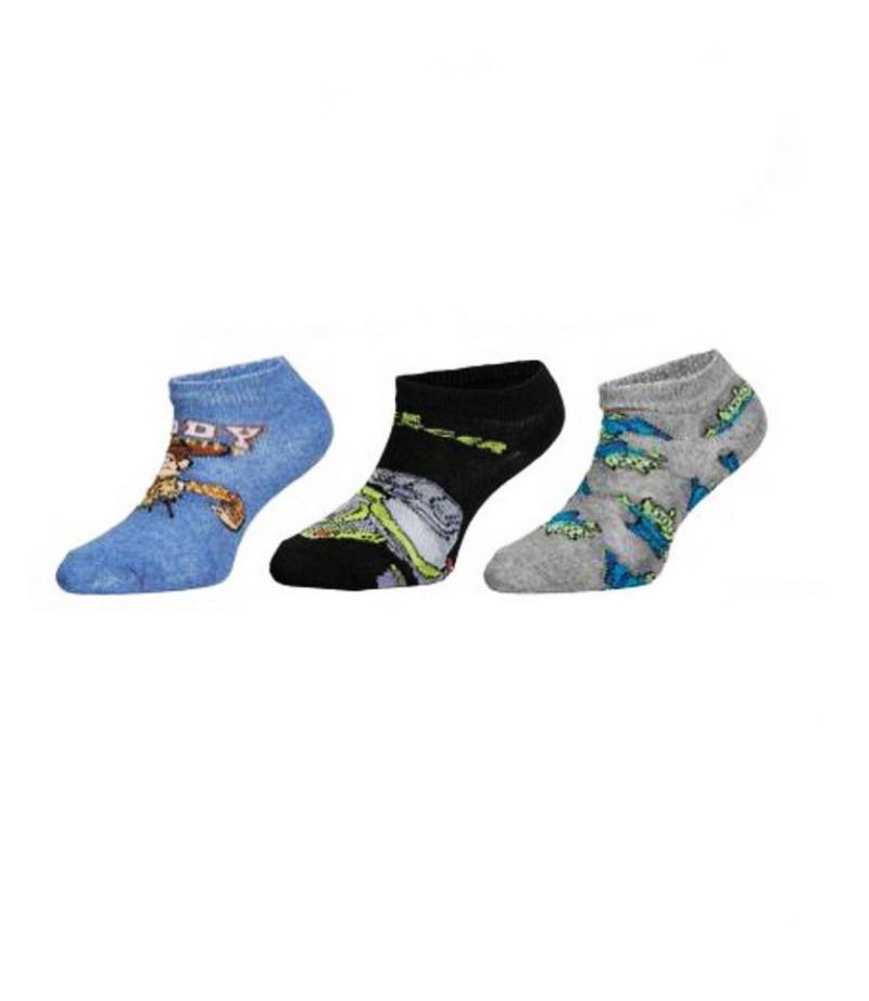 Disney Pixar Toy Story Feinsöckchen Toy Story Sneaker-Socken Set Strümpfe für Kinder (3 Paar) von Disney Pixar Toy Story