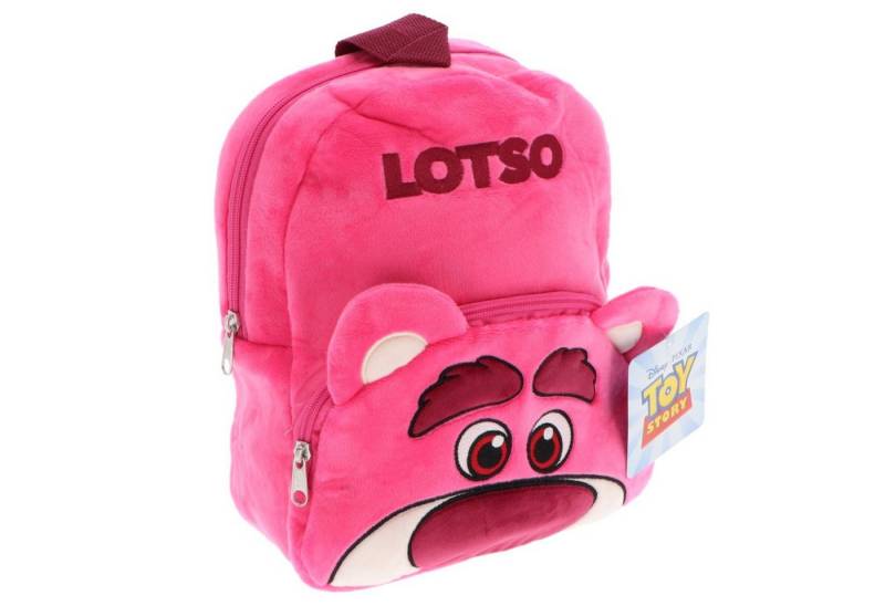 Disney Pixar Toy Story Kinderrucksack Lotso Kinder Rucksack aus weichem Plüsch für Alltag und Freizeit von Disney Pixar Toy Story