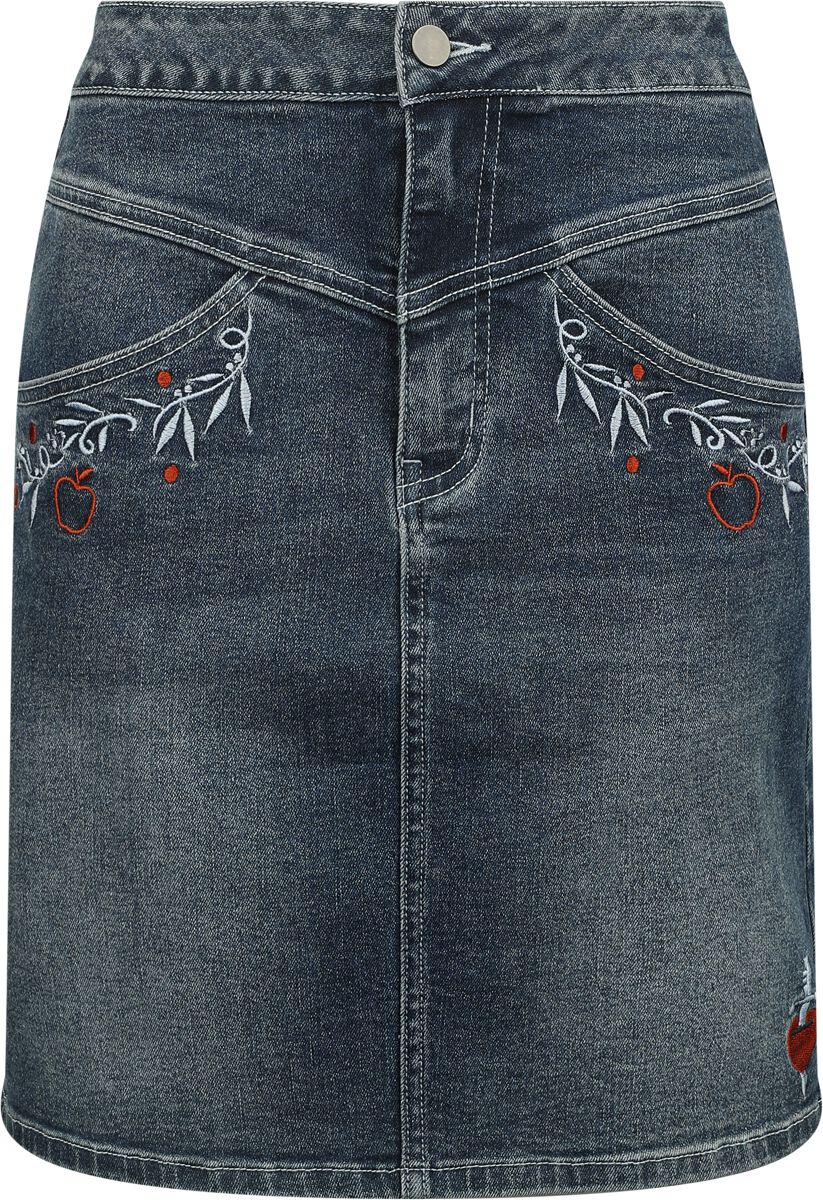 Schneewittchen Disney Princess - Picnic Collection - Snow White Kurzer Rock dark washed denim in L von Schneewittchen