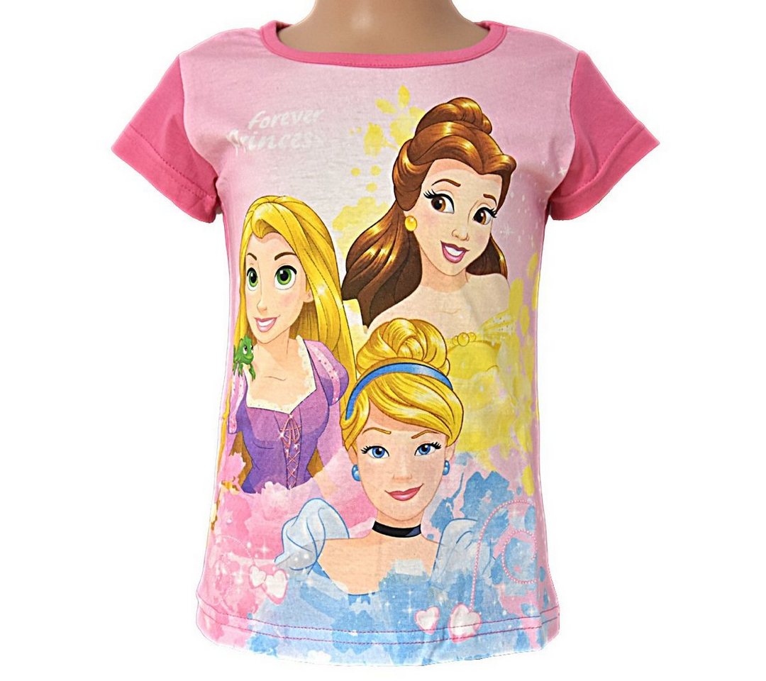 Disney Princess T-Shirt Mädchen Kurzarmshirt Gr. 92-116 cm von Disney Princess