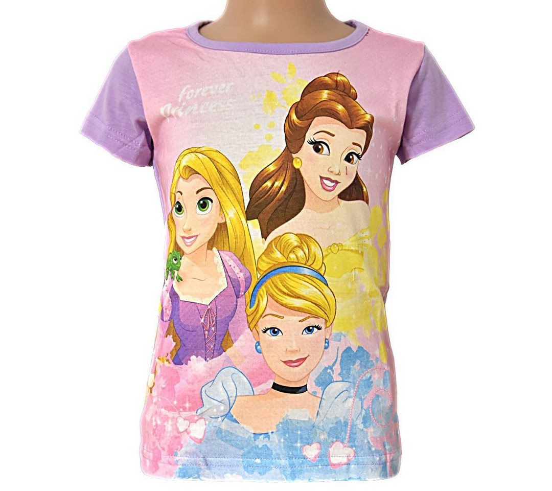 Disney Princess T-Shirt Mädchen Kurzarmshirt Gr. 92-116 cm von Disney Princess