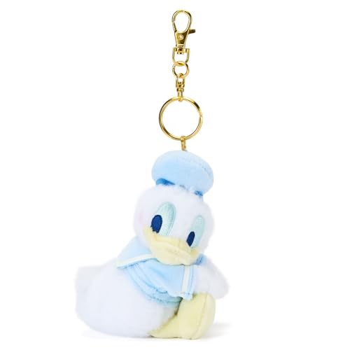 Disney Store Official - Donald Duck - Kuscheltierschlüsselanhänger - 12 cm/5" - Plüsch-Spielzeug an abnehmbarem Schlüsselanhänger - Geeignet ab 1 Jahr von Disney Store